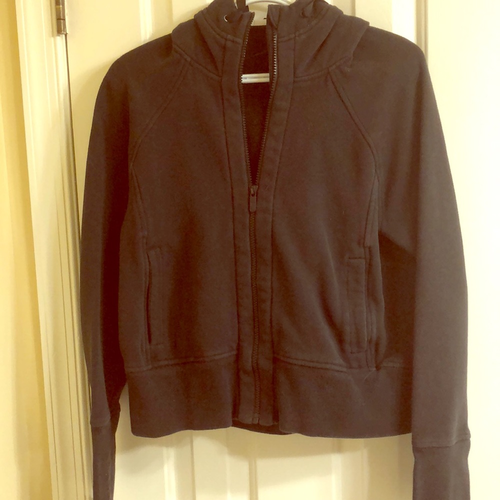 Lulu Lemon Black Zip Up
